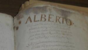 2ª página de las Ordenanzas de la Cofradía. Aparece el nombre del Cardenal y Arzobispo de Toledo, el archiduque Alberto de Austria.